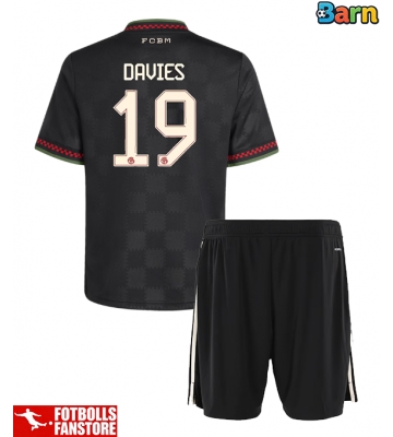 Bayern Munich Alphonso Davies #19 Tredje Tröja Barn 2025-26 Kortärmad (+ Korta byxor)